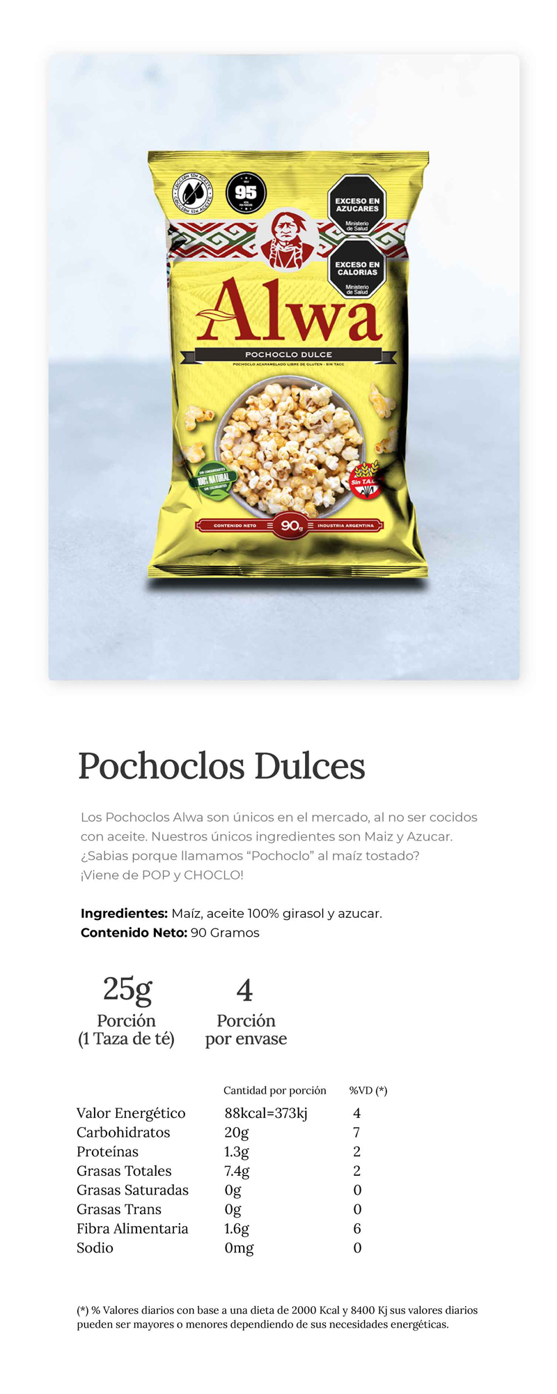 Pochoclos Dulces