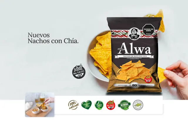 Versión mobile nachos